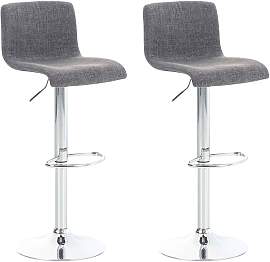 TPFLiving 1er Set Barhocker Hope Gestell Metall in 