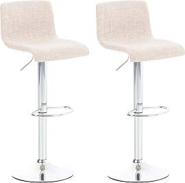TPFLiving 1er Set Barhocker Hope Gestell Metall in 