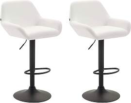 TPFLiving 2er Set Barhocker Bragnum Gestell