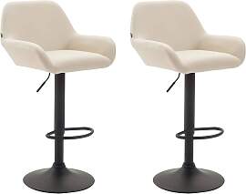 TPFLiving 2er Set Barhocker Bragnum Gestell