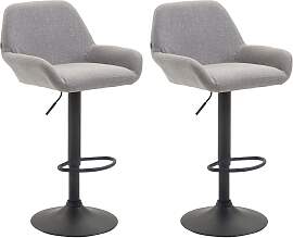 TPFLiving 2er Set Barhocker Bragnum Gestell