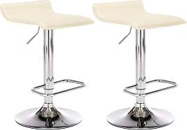 TPFLiving 2er Set Barhocker Dynasty One Gestell
