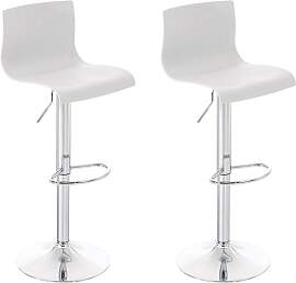 TPFLiving 2er Set Barhocker Hope Gestell Metall in 