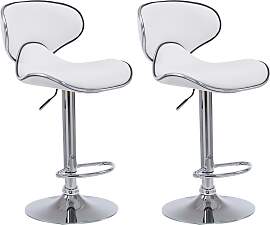 TPFLiving 2er Set Barhocker Las Palmas Gestell