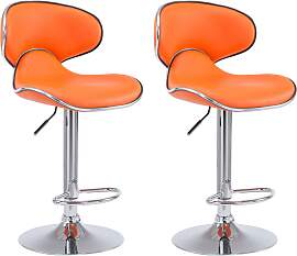 TPFLiving 2er Set Barhocker Las Palmas Gestell