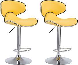 TPFLiving 2er Set Barhocker Las Palmas Gestell