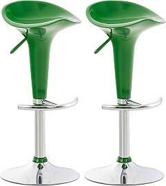TPFLiving 2er Set Barhocker Saturn Gestell Metall