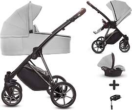 TPFLiving 4in1 Kinderwagen Ultra Stoff - Zen /