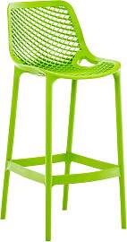 TPFLiving Barhocker Aero Polypropylen - Grün