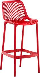 TPFLiving Barhocker Aero Polypropylen - Rot