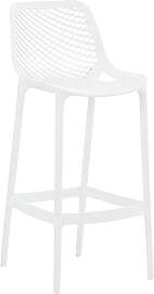 TPFLiving Barhocker Aero Polypropylen - Weiß
