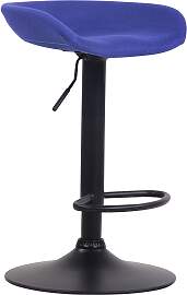 TPFLiving Barhocker Anna Gestell schwarz Filz -