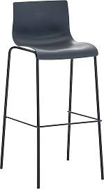TPFLiving Barhocker Hope 4-Fuß Gestell schwarz