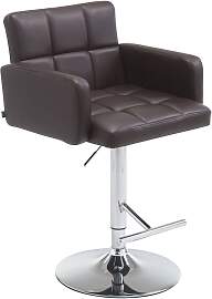 TPFLiving Barhocker Lausanne Gestell Metall in