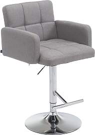TPFLiving Barhocker Lausanne Gestell Metall in