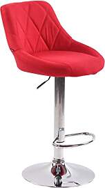 TPFLiving Barhocker Lazius mit Rückenlehne und