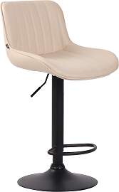 TPFLiving Barhocker Lento Gestell schwarz