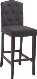 TPFLiving Barhocker Louisiana Gestell Holz antik