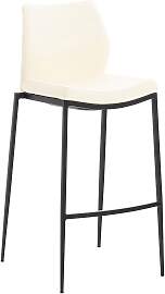 TPFLiving Barhocker Matheo Gestell schwarz