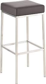 TPFLiving Barhocker Montana E5 Gestell Edelstahl
