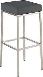 TPFLiving Barhocker Montana E5 Gestell Edelstahl