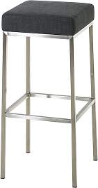 TPFLiving Barhocker Montana E5 Gestell Edelstahl