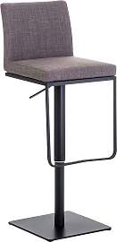 TPFLiving Barhocker Panda Gestell Schwarz Stoff -