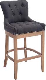 TPFLiving Barhocker Wooden Luck Gestell Holz