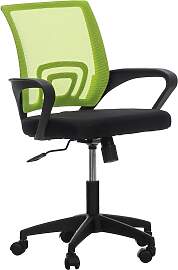 TPFLiving Bürostuhl Audrey mit Netzbezug - Grün