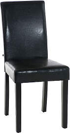 TPFLiving Esszimmerstuhl Ines Kunstleder Gestell