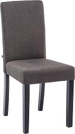 TPFLiving Esszimmerstuhl Ines Stoff Gestell Holz