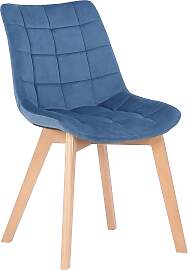 TPFLiving Esszimmerstuhl Passat Samt Gestell