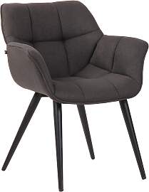 TPFLiving Esszimmerstuhl Rosini Stoff Gestell