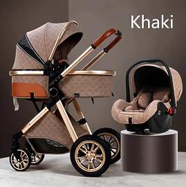 TPFLiving Kombi-Kinderwagen 3in1 Set - Modell 1