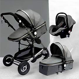 TPFLiving Kombi-Kinderwagen 3in1 Set - Modell 2