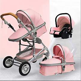 TPFLiving Kombi-Kinderwagen 3in1 Set - Modell 2