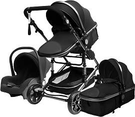 TPFLiving Kombi-Kinderwagen 3in1 Set - Modell 2