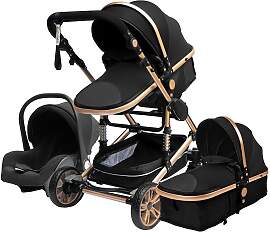 TPFLiving Kombi-Kinderwagen 3in1 Set - Modell 2