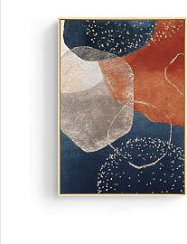 TPFLiving Leinwandbild Kunstdruck - Nordic Art