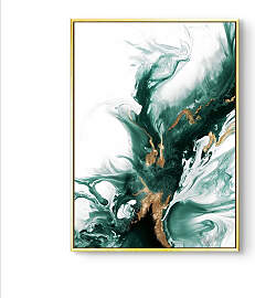 TPFLiving Leinwandbild Kunstdruck - Nordic Art