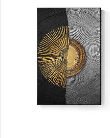 TPFLiving Leinwandbild Kunstdruck - Nordic Art