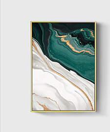 TPFLiving Leinwandbild Kunstdruck - Nordic Art