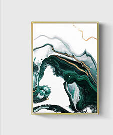 TPFLiving Leinwandbild Kunstdruck - Nordic Art