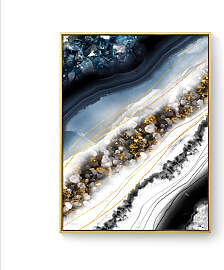 TPFLiving Leinwandbild Kunstdruck - Nordic Art