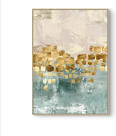 TPFLiving Leinwandbild Kunstdruck - Nordic Art