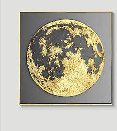 TPFLiving Leinwandbild Kunstdruck - Nordic Art