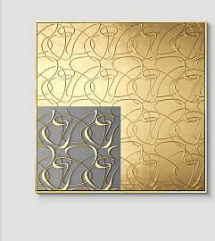 TPFLiving Leinwandbild Kunstdruck - Nordic Art