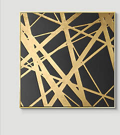 TPFLiving Leinwandbild Kunstdruck - Nordic Art