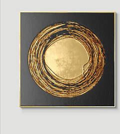 TPFLiving Leinwandbild Kunstdruck - Nordic Art