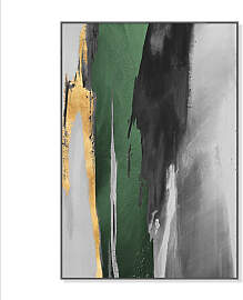 TPFLiving Leinwandbild Kunstdruck - Nordic Art